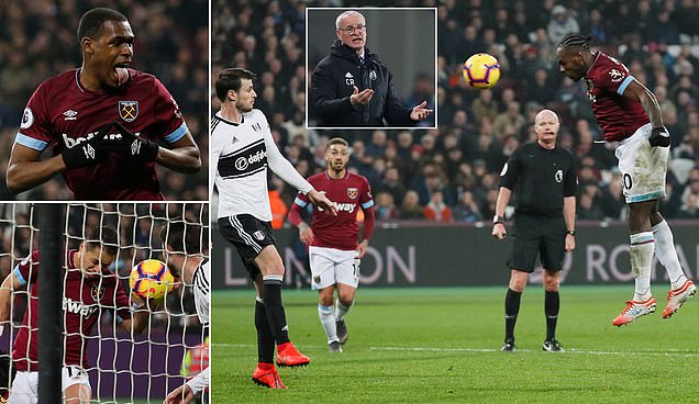 Video West Ham 3-1 Fulham (Premier League, Ngoại hạng Anh vòng 27)