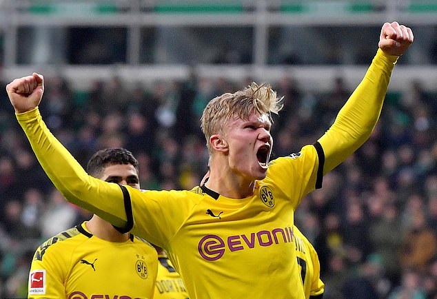 Erling Haaland thiết lập thêm kỷ lục ghi bàn khó tin tại Bundesliga