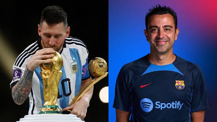 Xavi: 'Messi có trở lại Barca hay không phụ thuộc vào một người'