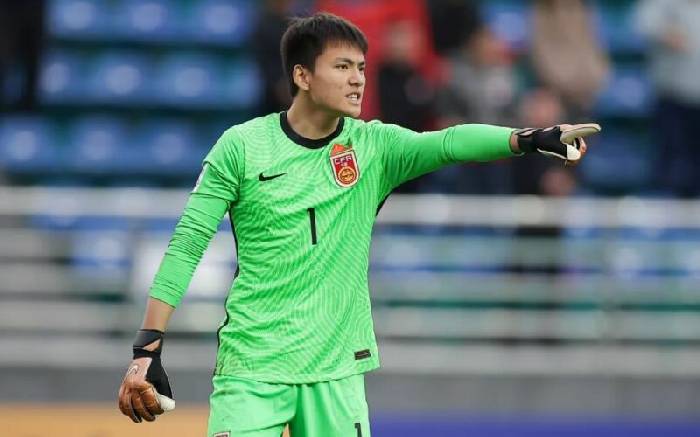 Trung Quốc mất thủ môn Li Hao khi tái ngộ U23 Việt Nam