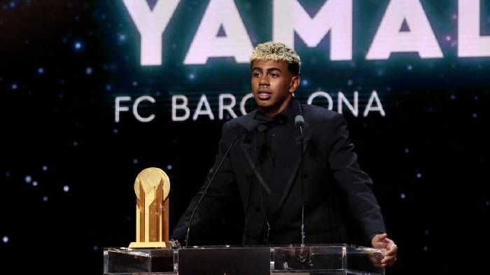 Lamine Yamal lập kỷ lục mới dù hụt giải Quả bóng vàng