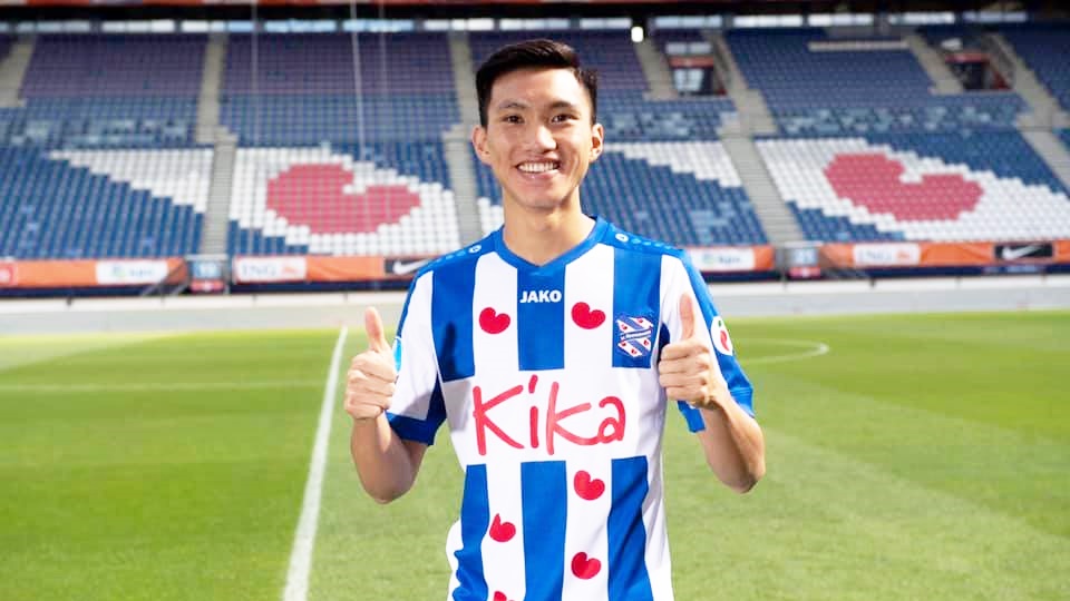 Đoàn Văn Hậu kiến tạo trong trận thắng của U21 Heerenveen