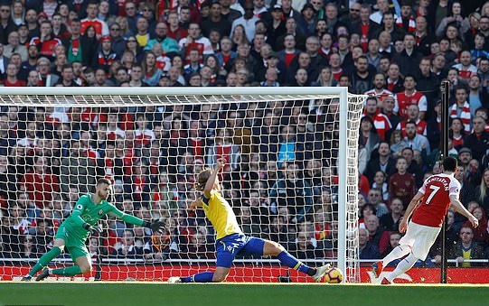 Video Arsenal 2-0 Southampton (Premier League, Ngoại hạng Anh vòng 27)