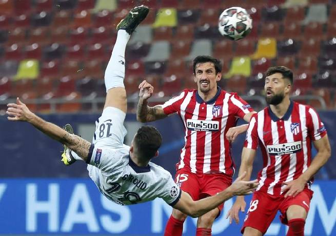 Olivier Giroud tiết lộ cách ghi siêu phẩm vào lưới Atletico