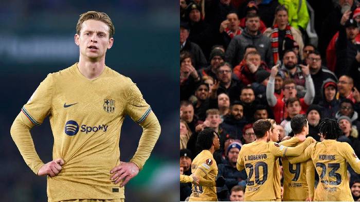 Barca bật bãi khỏi cúp Châu Âu, De Jong bị Old Trafford dạy cho một bài học