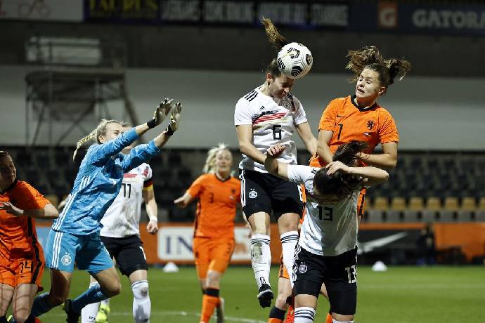 Phân tích kèo hiệp 1 U19 nữ Hà Lan vs U19 nữ Đức, 22h30 ngày 24/7