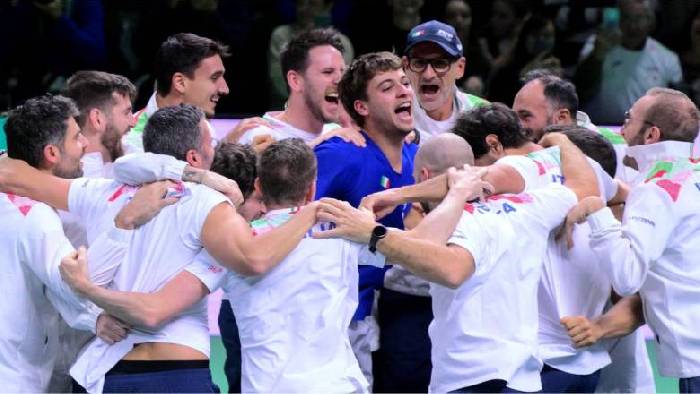 ĐT quần vợt Italia vô địch Davis Cup năm thứ ba liên tiếp