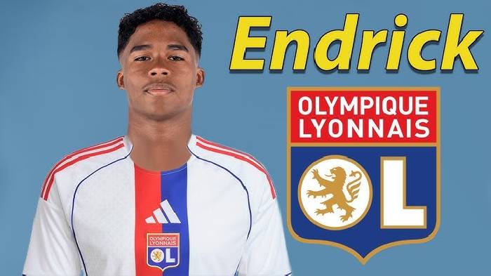 Endrick gia nhập Lyon theo dạng cho mượn từ Real Madrid