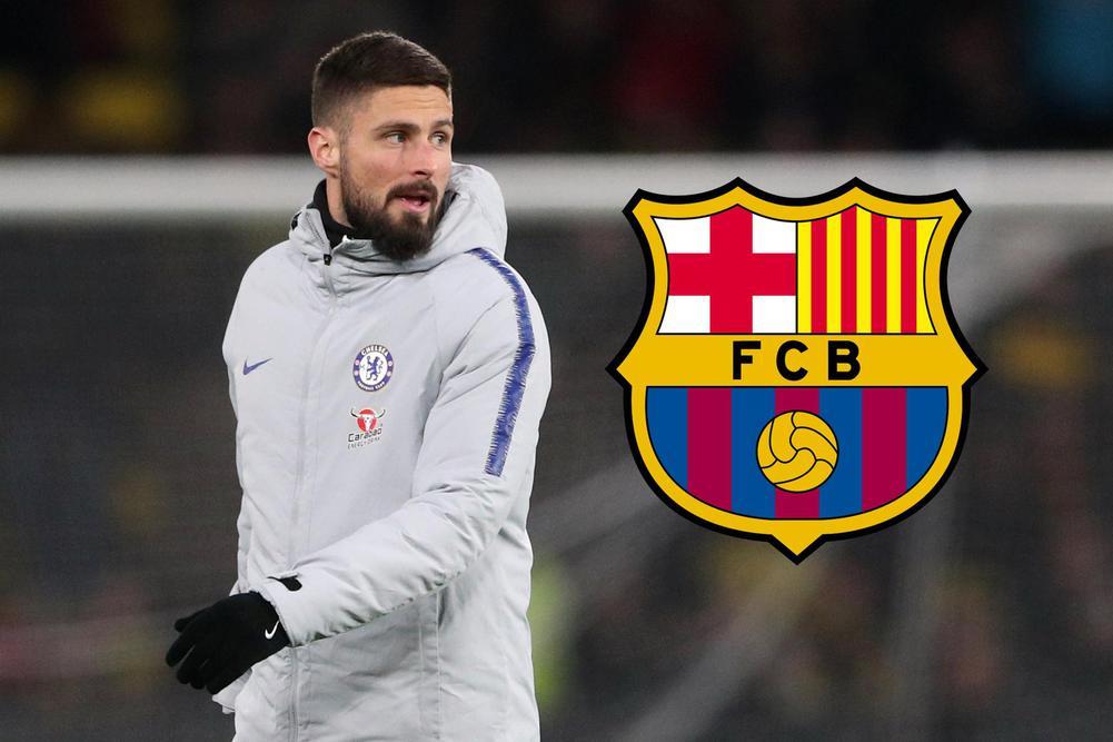 Tin chuyển nhượng 25/1: Barca ký Giroud, MU săn tiền đạo ở Trung Quốc