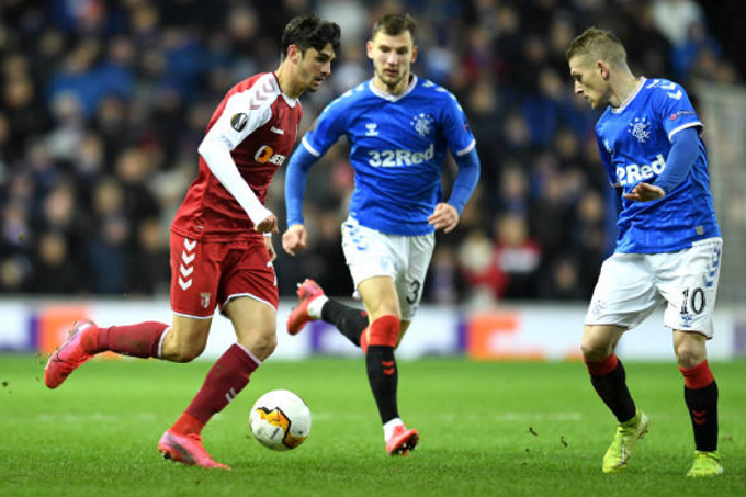 Kết quả đối đầu Sporting Braga vs Glasgow Rangers, 0h00 ngày 27/2