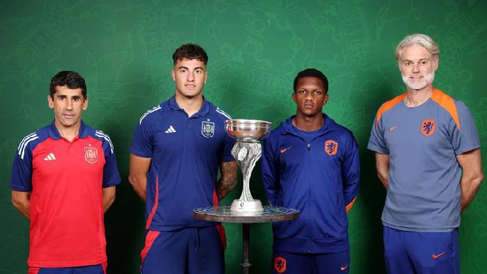 Kèo vàng bóng đá U19 Tây Ban Nha vs U19 Hà Lan, 01h00 ngày 27/6: Hướng tới Decima