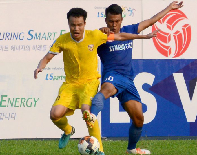 Lịch phát sóng vòng 20 hạng Nhất QG: Hồng Lĩnh Hà Tĩnh vs XM Fico Tây Ninh