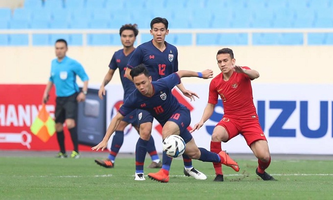 Tỷ lệ bóng đá SEA Games hôm nay 26/11: U22 Thái Lan vs U22 Indonesia
