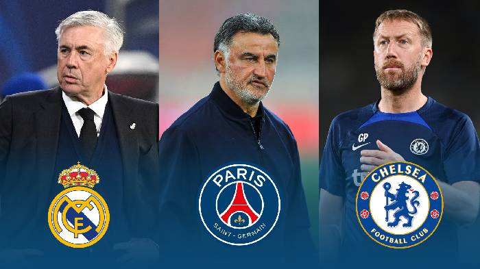Real Madrid, Chelsea và PSG quyết đấu vì HLV từng 2 lần vô địch C1