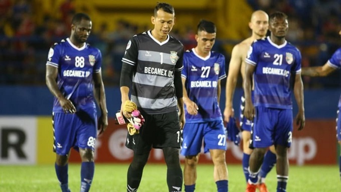 Thủ môn Tấn Trường bất ngờ được B.Bình Dương xóa án