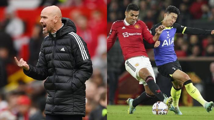 Ten Hag bố trí 'thiên la địa võng', khoá chân sút chủ lực của Tottenham
