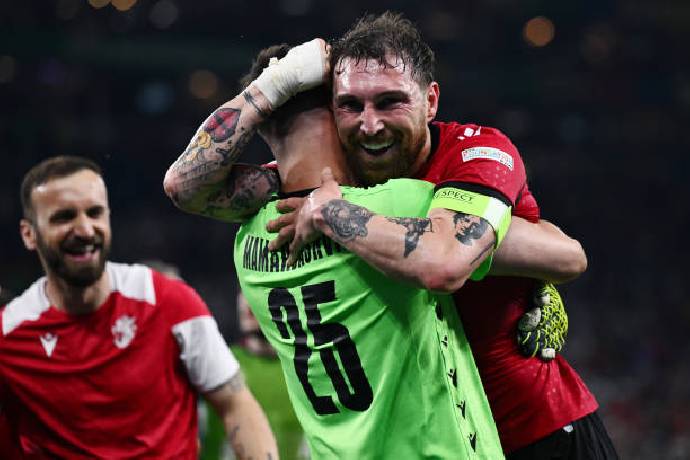 Thắng sốc Bồ Đào Nha, Georgia giành vé lịch sử dự vòng 1/8 Euro 2024