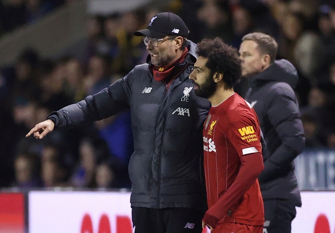 Klop kh&ocirc;ng dẫn dắt Liverpool đ&aacute; lại C&uacute;p FA với Shrewsbury