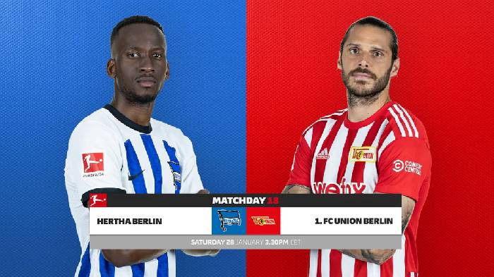 Nhận định, soi kèo Hertha vs Union Berlin, 21h30 ngày 28/1