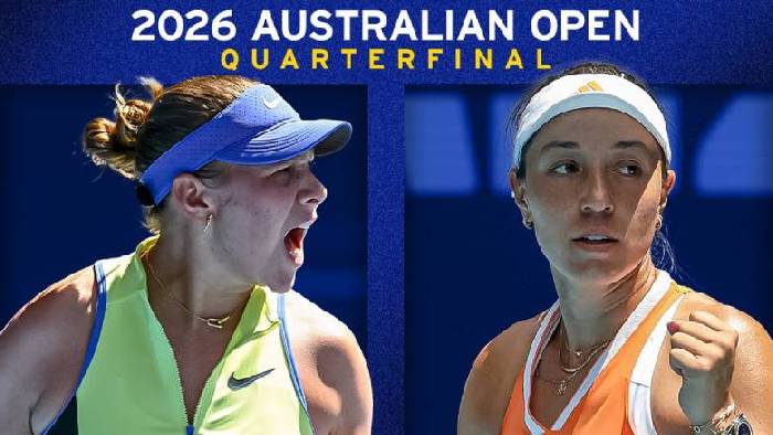 Link trực tiếp tennis Anisimova vs Pegula - Tứ kết Úc Mở rộng, 9h00 ngày 28/1