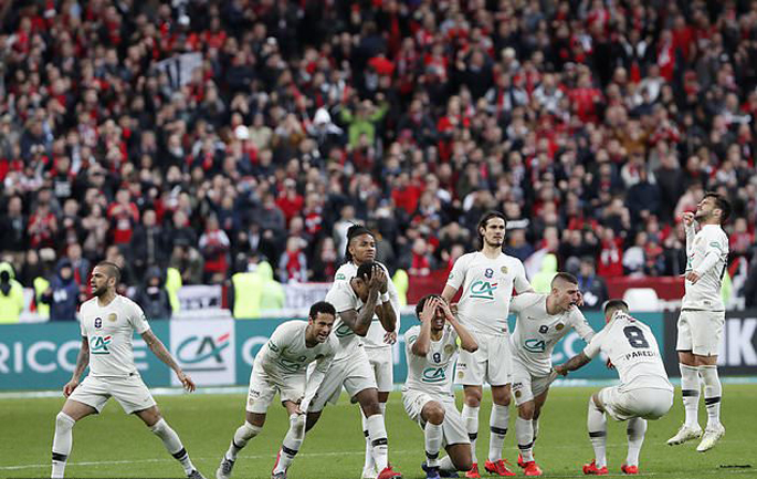 Neymar ghi bàn, Mbappe nhận thẻ đỏ, PSG thua chung kết Cúp QG Pháp