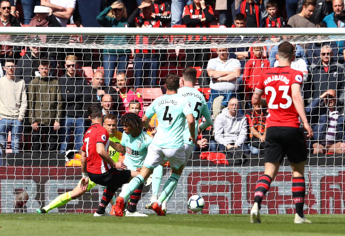 Video Southampton 3-3 Bournemouth (Premier League, Ngoại hạng Anh vòng 36)
