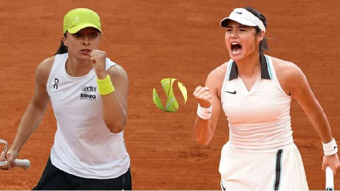 Nhận định tennis Swiatek vs Raducanu, Vòng 2 Roland Garros - 20h30 ngày 28/5