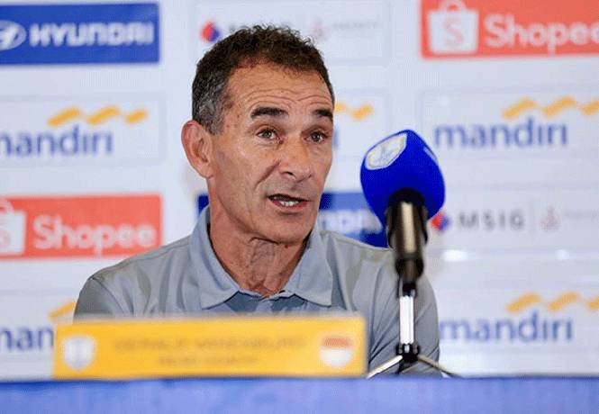 HLV U23 Indonesia lo lắng về lực lượng trước trận gặp U23 Việt Nam