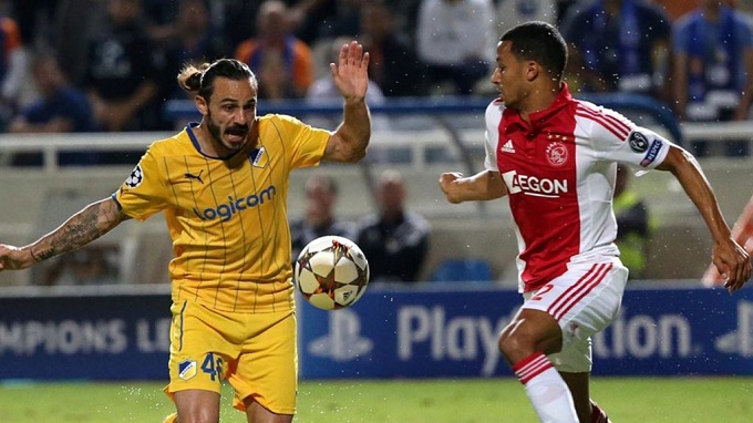Trực tiếp Ajax vs APOEL, 2h ng&agrave;y 29/8 ở đ&acirc;u?