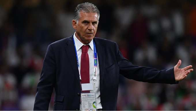 Nhật Bản khiến cho HLV Queiroz chia tay Iran trong cay đắng