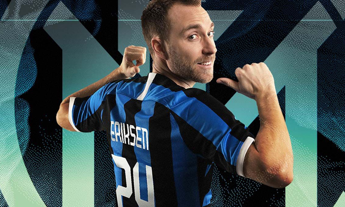 Christian Eriksen chính thức gia nhập Inter Milan