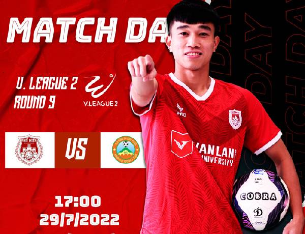Link xem trực tiếp B&igrave;nh Phước vs Phố Hiến, 17h ng&agrave;y 29/7