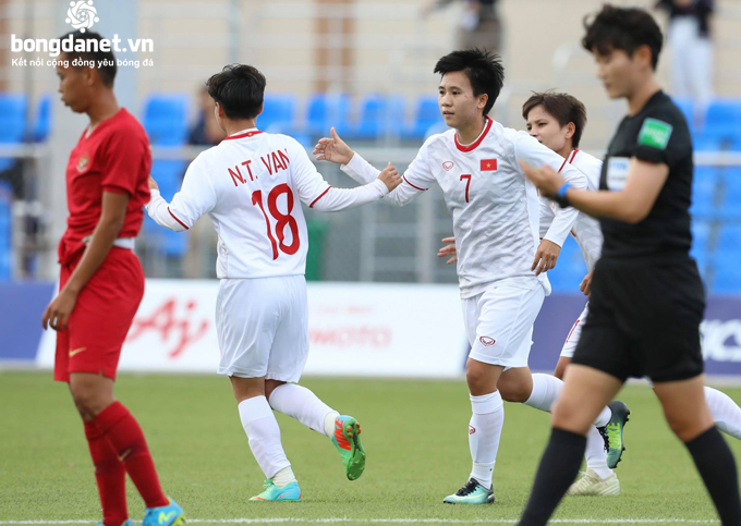 Bảng xếp hạng môn bóng đá nữ SEA Games 30 2019: Nữ Việt Nam nhất bảng B