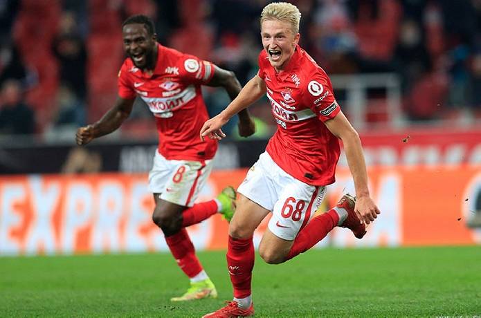 Phân tích kèo hiệp 1 Ufa vs Spartak Moscow, 21h ngày 29/11