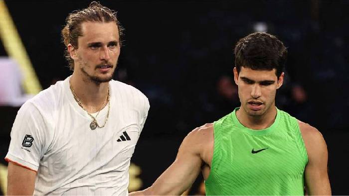 Alcaraz thắng nghẹt thở Zverev sau 5 set, lần đầu giành vé vào chung kết Úc Mở rộng