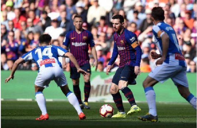 Trực tiếp vòng 29 La Liga: Barcelona vs Espanyol, 22h15 ngày 30/3