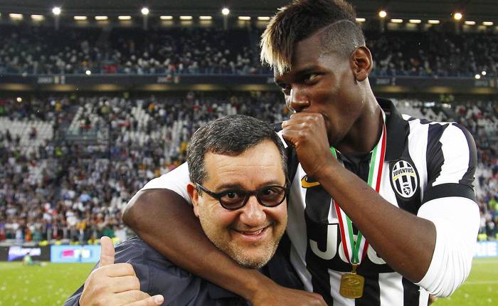 Mino Raiola: ‘Paul Pogba rời MU là do lỗi của Sir Alex Ferguson’