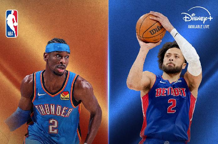 Nhận định bóng rổ Oklahoma City Thunder vs Detroit Pistons, 08h30 ngày 31/3: Đỉnh cao NBA