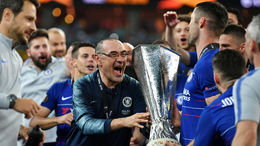 Chelsea vô địch C2, HLV Sarri bỏ ngỏ khả năng ở lại Stamford Bridge