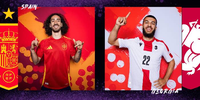 Nhận định, soi kèo Tây Ban Nha vs Georgia vòng 1/8 EURO 2024, 2h00 ngày 1/7: Khó có bất ngờ