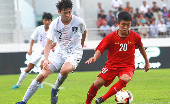 Kết quả U15 Việt Nam vs U15 H&agrave;n Quốc. Kết quả U15 Quốc tế 2019 h&ocirc;m nay 30/8