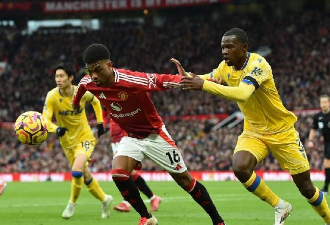 Siêu máy tính dự đoán Crystal Palace vs MU, 19h00 ngày 30/11