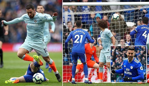 Video Cardiff City 1-2 Chelsea (Premier League, Ngoại hạng Anh vòng 32)