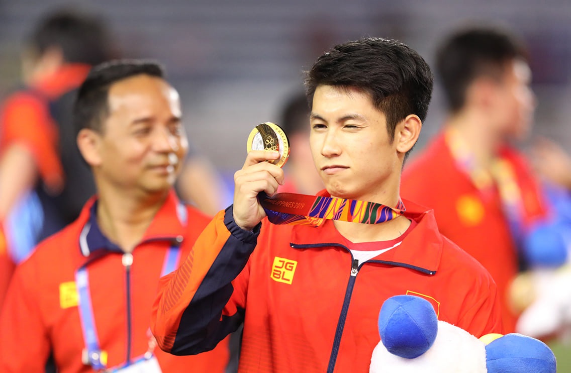 Nhà vô địch SEA Games báo tin vui cho HLV Park Hang Seo