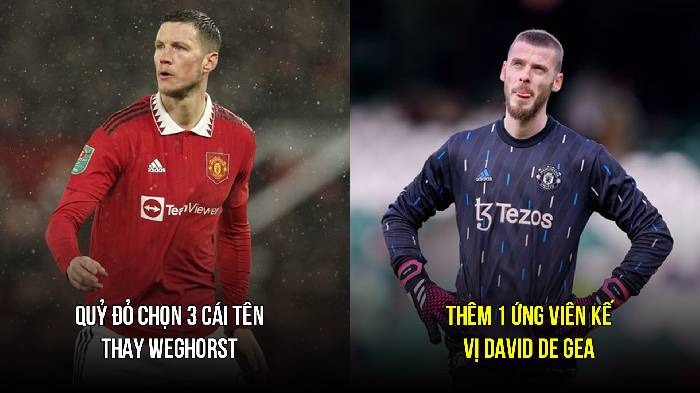 Tin M.U sáng 31/3: Lộ 3 mục tiêu thay Weghorst; Nhắm người kế vị De Gea
