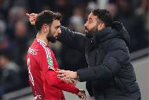 HLV Amorim lên tiếng về tương lai của Bruno Fernandes ở MU