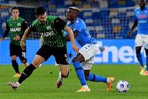 Nhận định, soi kèo Sassuolo vs Napoli, 2h45 ngày 2/12