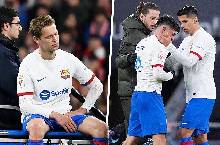 Pedri, De Jong lại chấn thương, Barca khủng hoảng hàng tiền vệ