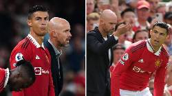 Ten Hag lần đầu hé lộ chuyện để Ronaldo ngồi dự bị