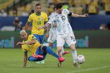 Biến động tỷ lệ kèo Brazil vs Argentina, 2h ngày 6/9